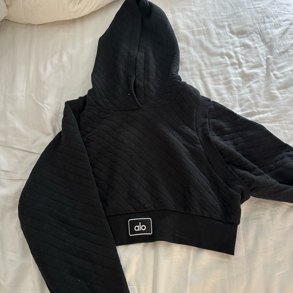 Cropped alo hoodie